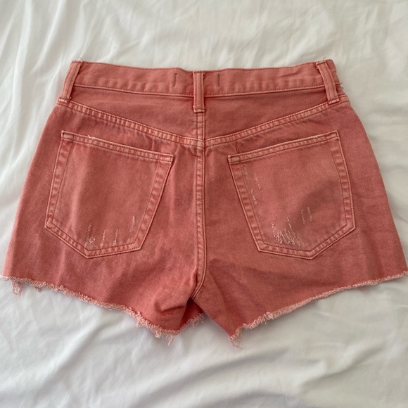 Free People Sofia shorts in Pink startlight denim// sz: 27// NWT - Picture 3 of 5
